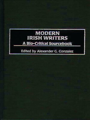 cover image of Modern Irish Writers